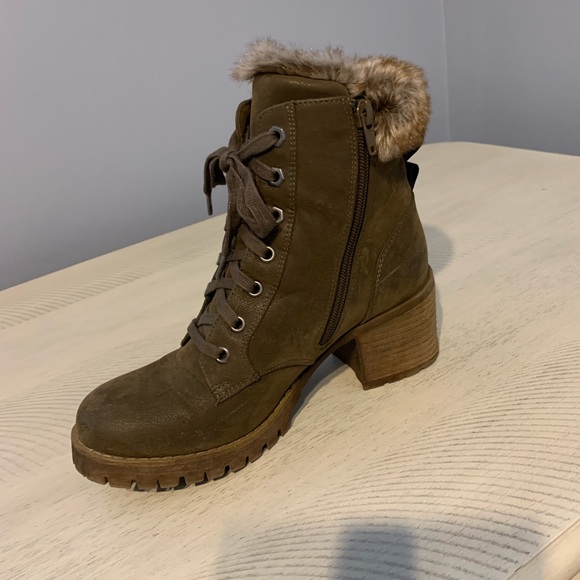 Steve Madden combat booties - Picture 3 of 4